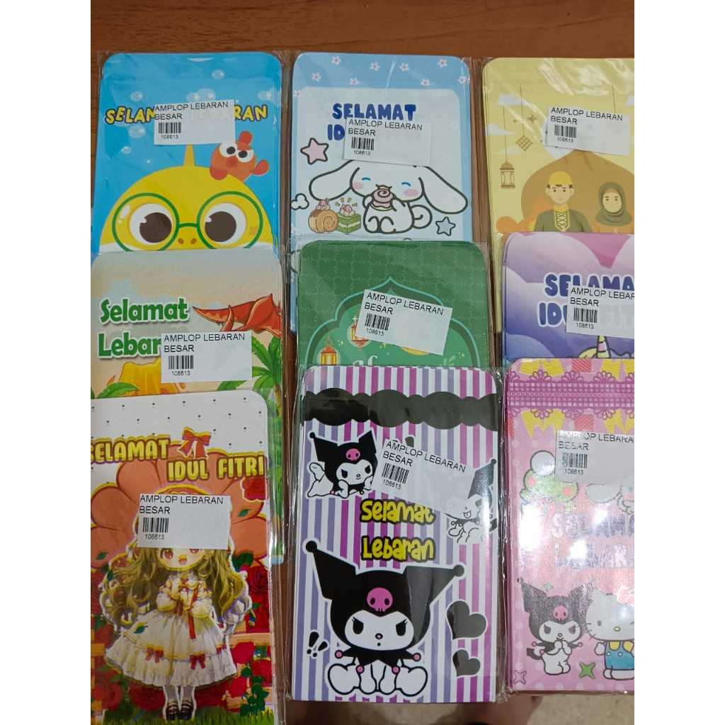 

Amplop Lebaran Besar/kecil isi 10lembar(random tidak bisa Pilih)