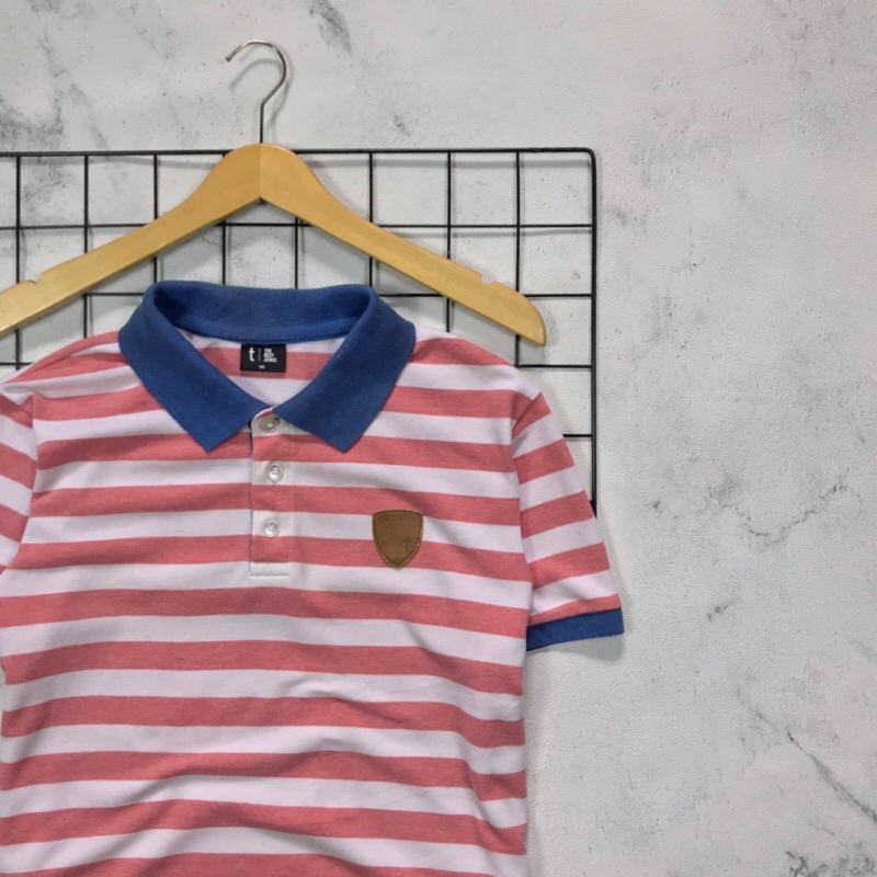 POLO SHIRT TBJ NEARBY SIZE L | KAOS KERAH SECOND
