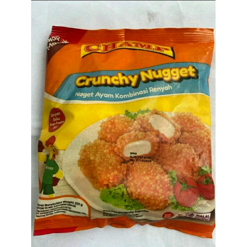 

Champ crunchy nugget 225g