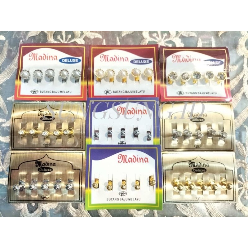 Kancing Baju Kurung Melayu / Butang Baju Melayu Madina
