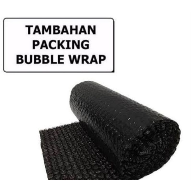 

Bubble wrap tambahan packing