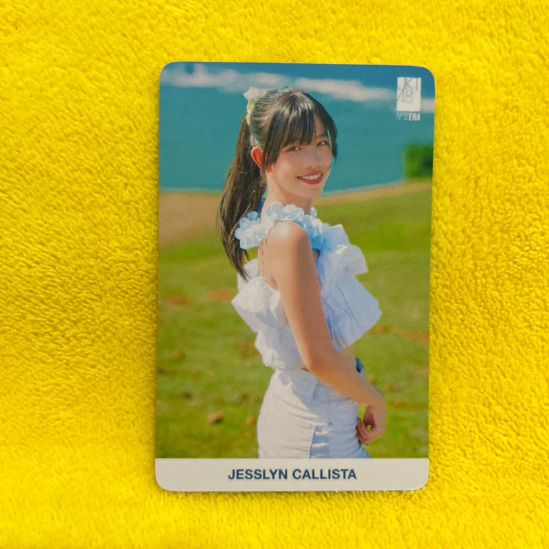 photocard jkt48 jesslyn callista summer tour official