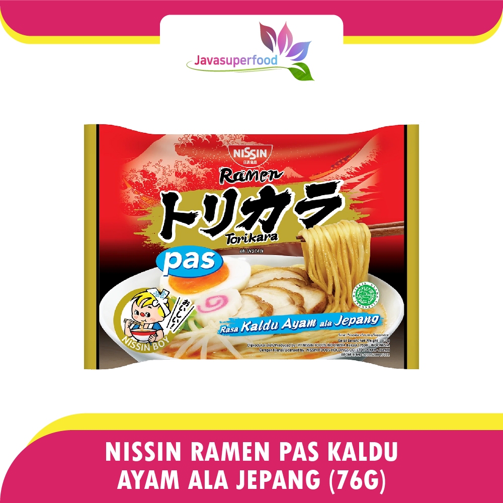 

Nissin Ramen Pas Torikara Rasa Kaldu Ayam Ala Jepang 76 Gr