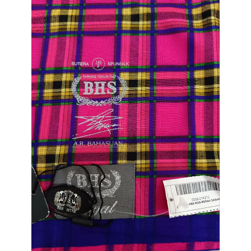 SARUNG BHS ROYAL FUL SUTRA 140 SPUNSLIK JAHIT TENGAH. BER TTD