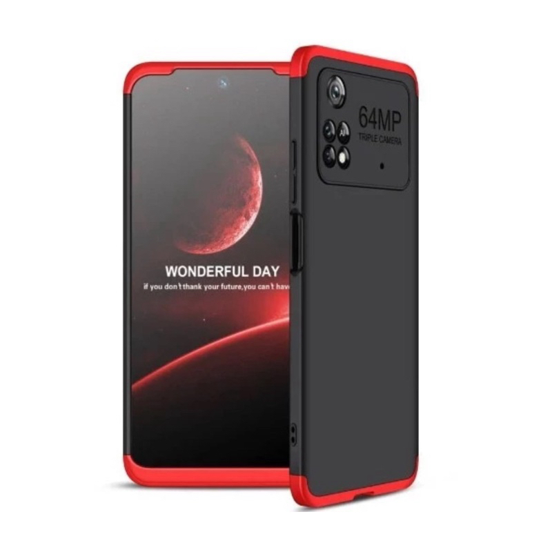 Xiaomi Poco M4 Pro 4G Hard Case GKK Armor 360 Full Cover Hard Case GKK