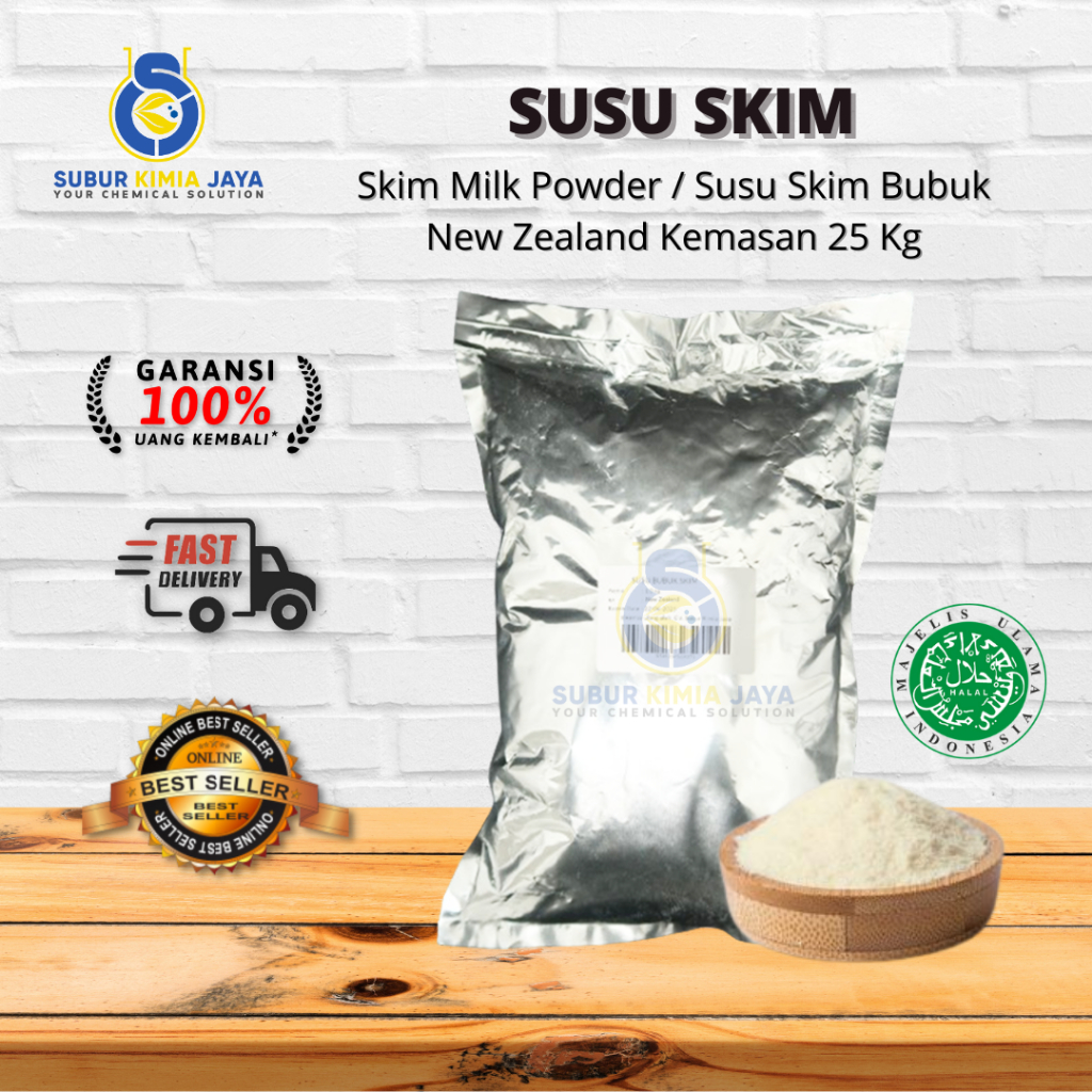

Skim Milk / Susu Powder Newzealand / Susu Bubuk Pure 25 KG KHUSUS GOJEK