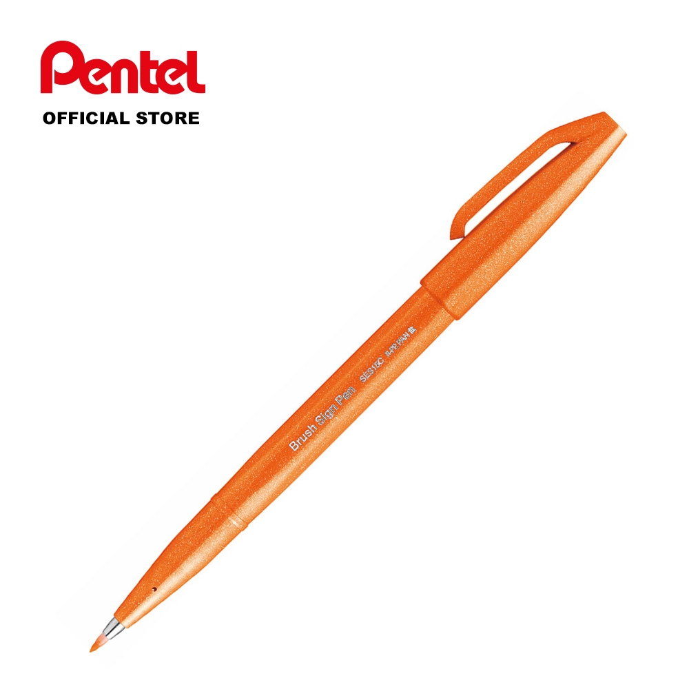 

Pentel Brush Sign Pen Orange