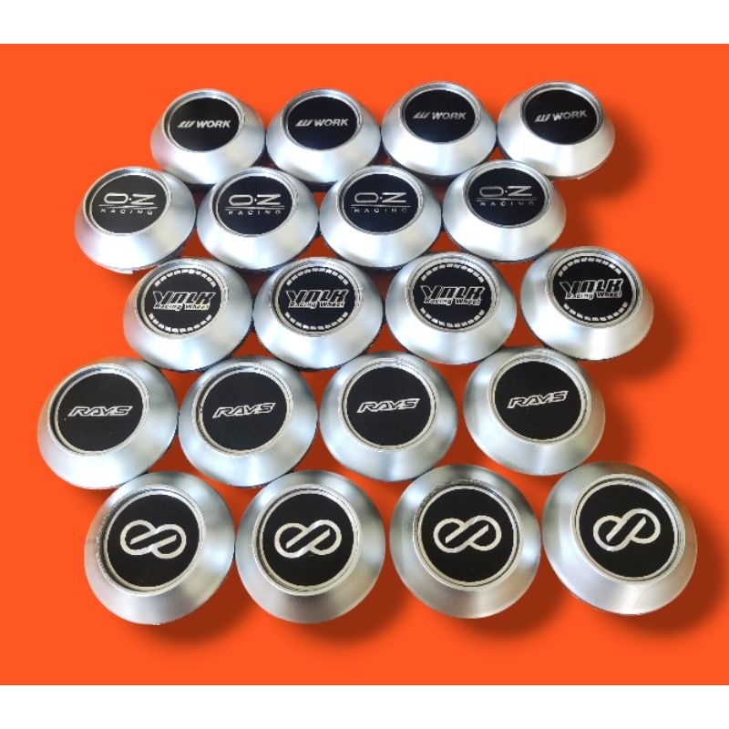 TUTUP DOP VELG MOBIL DOP VELG AS RODA VARIASI KERUCUT DIAMETER LUAR ±6,8CM