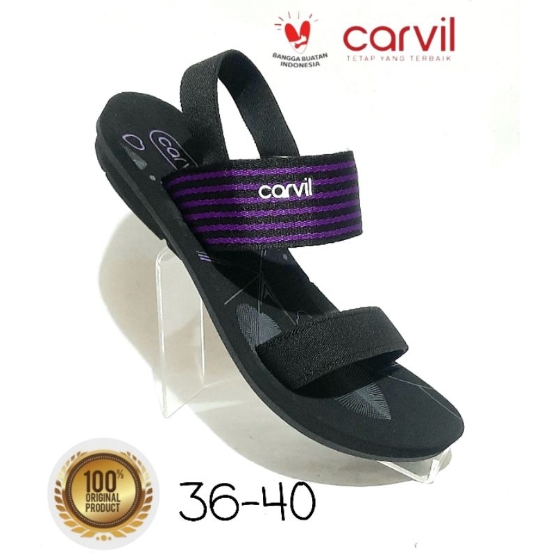 SENDAL CARVIL CEWE TERBARU , 100% ORIGINAL