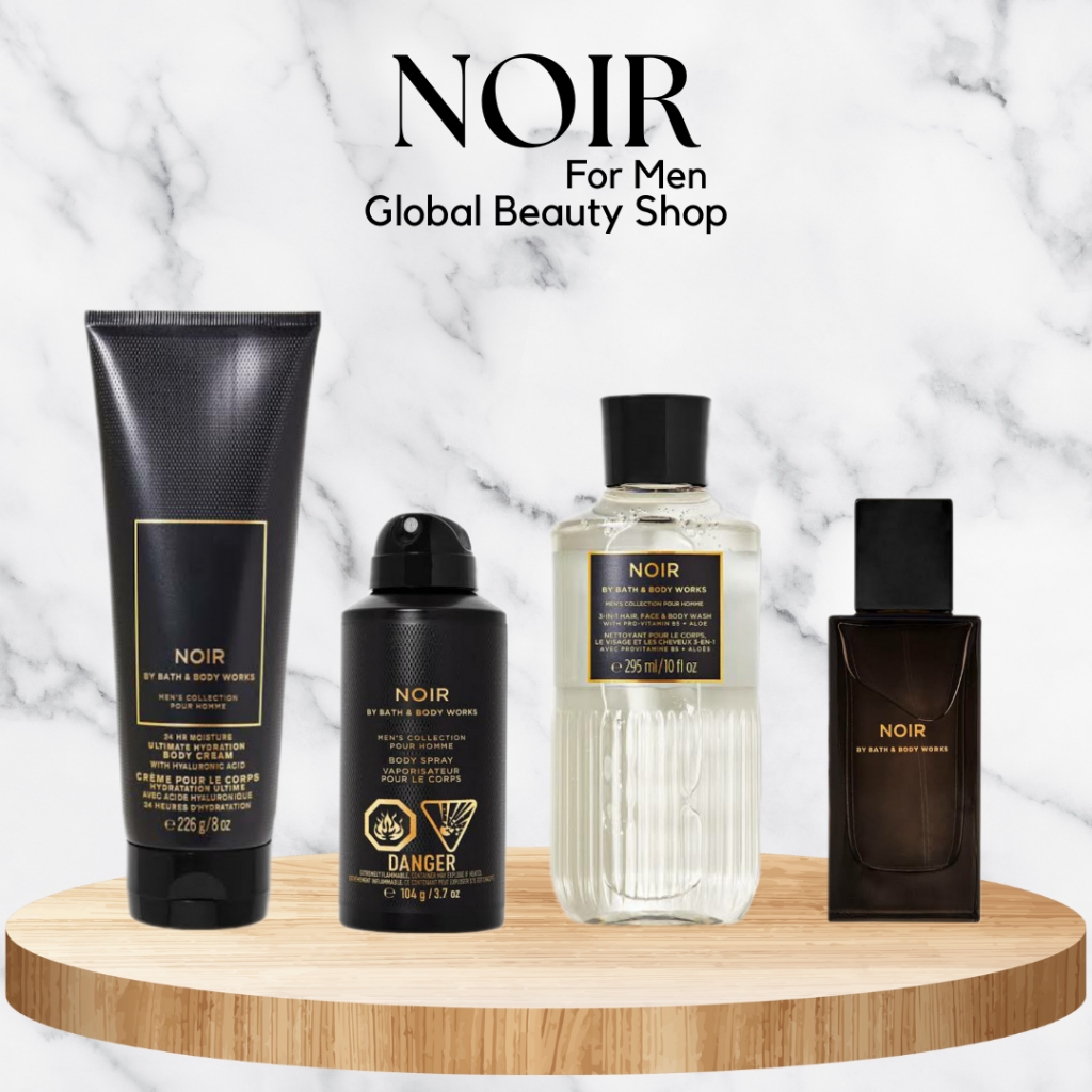 NOIR For Men ( Sabun Mandi / Shower Gel ) BBW NOIR BBW