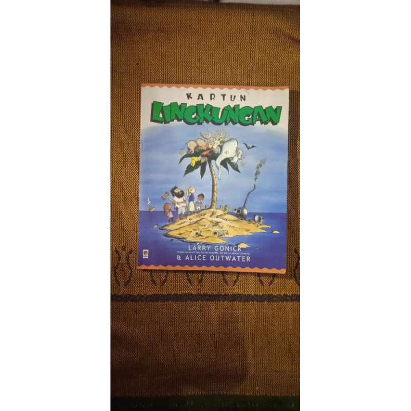 ( preloved ) buku kartun lingkungan original
