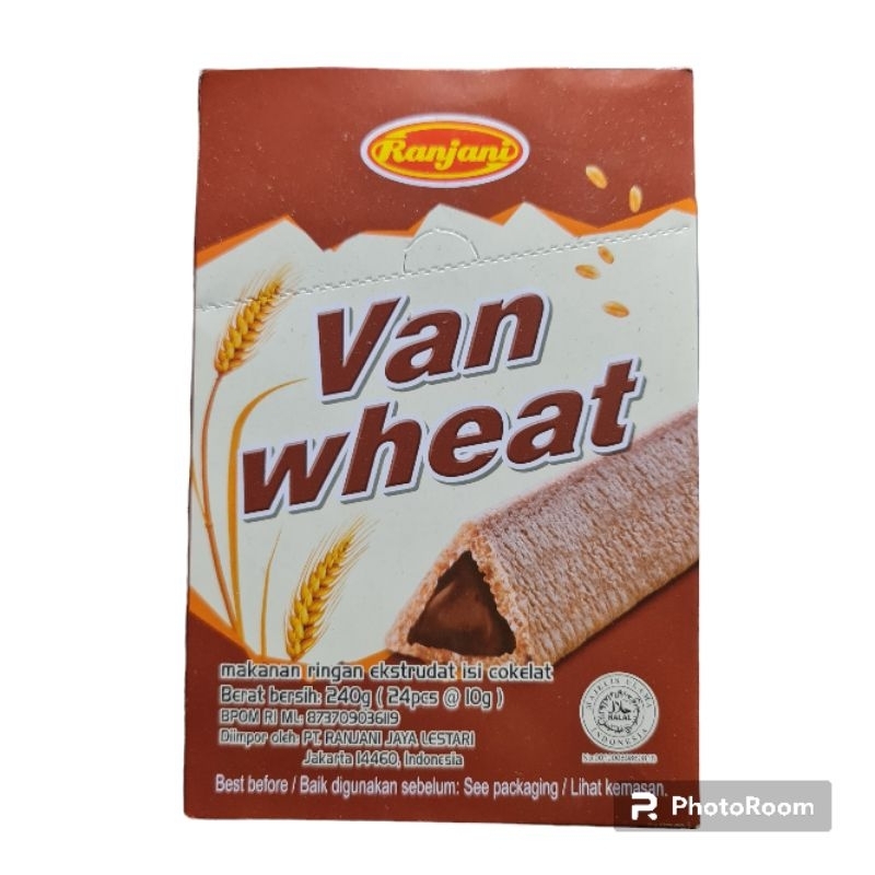 

Cemilan Enak Van Wheat isi 24/ Makanan Ringan isi Cokelat VAN WHEAT