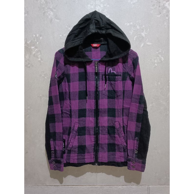 Zipper Hoodie Evisu Jeans Cewek