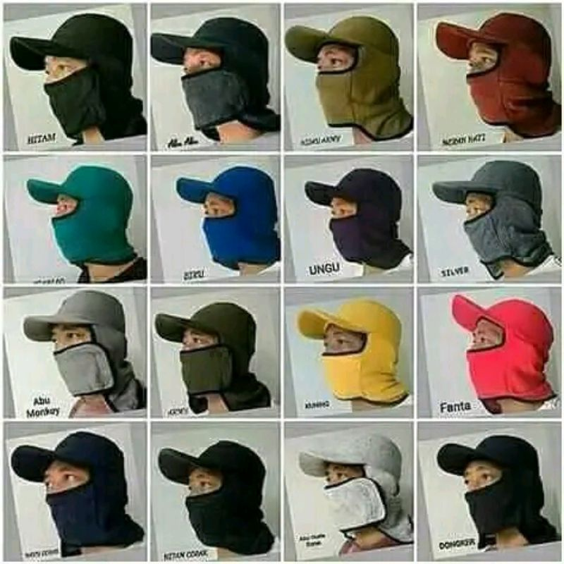 TOPI JEPANG / TOPI MASKER / TOPI MANCING / TOPI PROYEK ENAK UNTUK DI PAKE