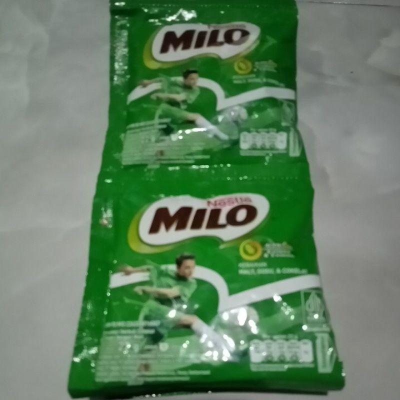 

Nestle Milo activ go susu coklat bubuk sachet serenceng isi 10 x 22 g