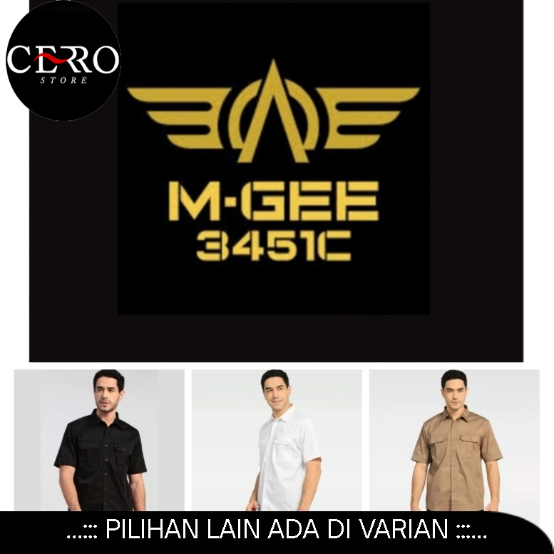KEMEJA LENGAN PENDEK MGEE