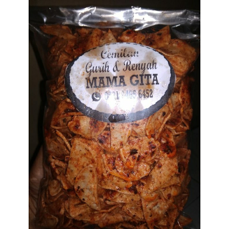 

BASRENG PEDAS DAUN JERUK 140g MAMA GITA