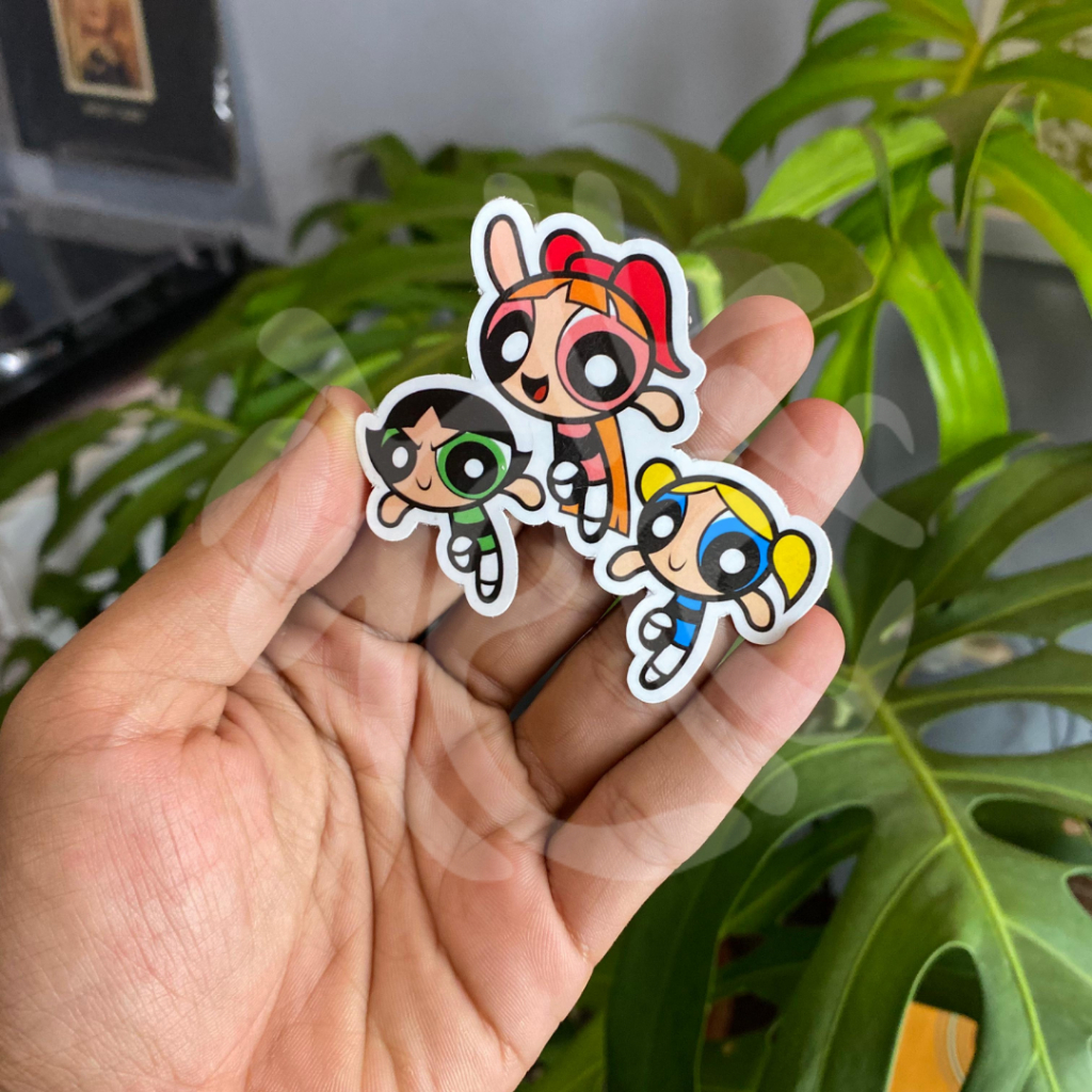 

sticker the powerpuff girls / aesthetic sticker / sticker tumblr / aesthetic sticker / stiker hp / stiker laptop / stiker helm / stiker satuan / stiker tahan air / sticker pack