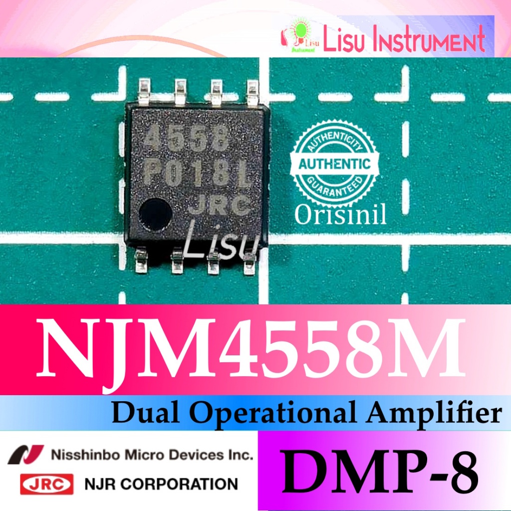 NJM4558M Dual Operational Amplifier NJM4558 4558 JRC4558 DMP-8 JRC Original