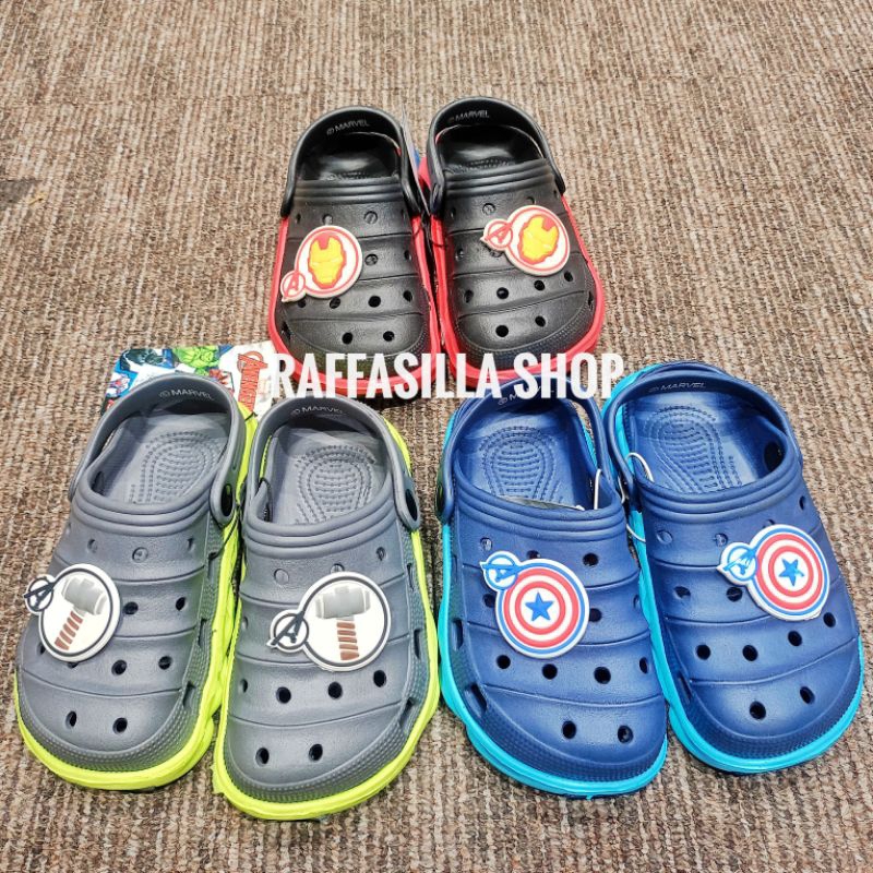 Sandal Zandilac Anak Cowok Marvel Avengers Sandal Laki-Laki Baim