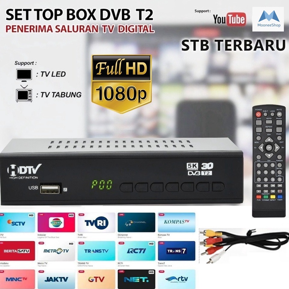 Set Top Box Tv Digital Receiver TV Digital DVB T2 STB TV DIGITAL HDTV