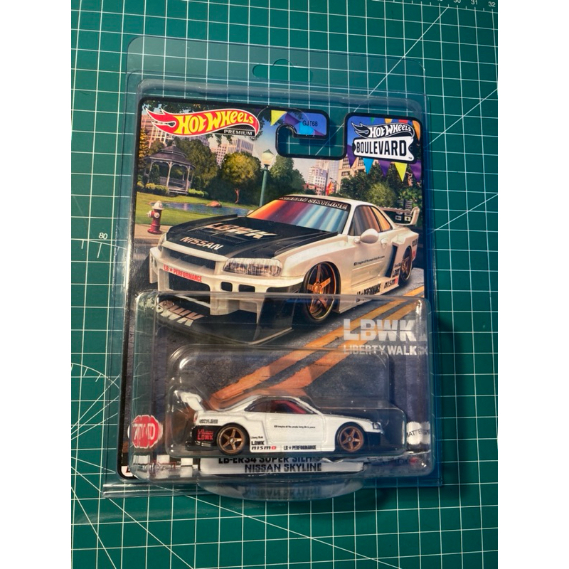 Hot Wheels Premium LBWK Nissan Skyline R34 Civic Ek9 boulevard