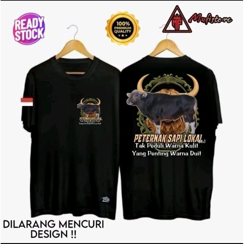 KAOS PETERNAK SAPI LOKAL BALI