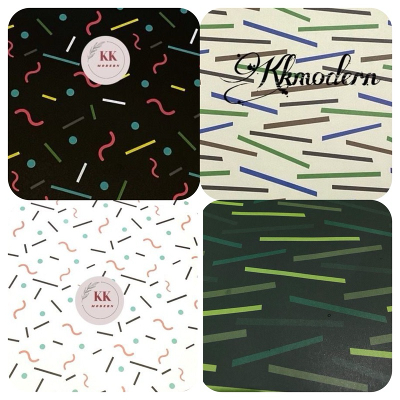 KERTAS KADO SANSAN WAWA MOTIF GARIS