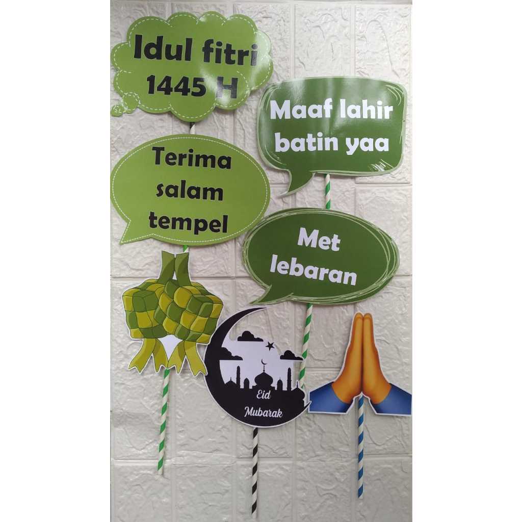 Photo props Photo booth bisa custom tulisan