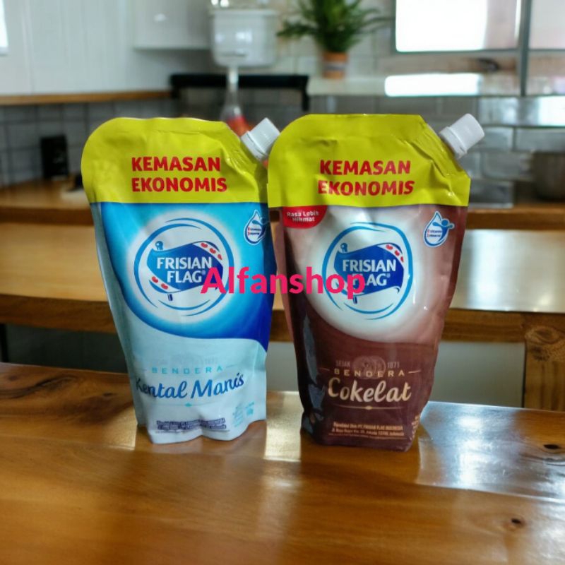

Susu kental manis Fresian Flag 545gr Fouch.