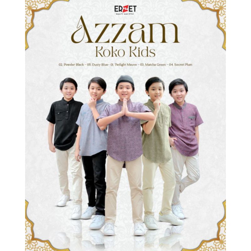 AZZAM koko. kids by Erzet(Sarimbit Azzam Azzura)