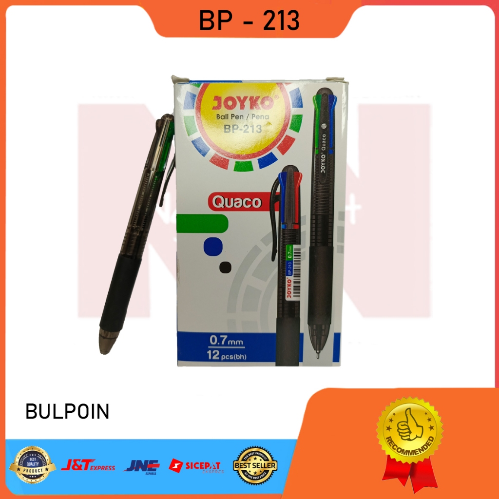 

BOLPOIN MERK JOYKO BP-01 BULPEN PULPEN PENA BALPOINT STATIONARY STATIONERY ALAT TULIS SEKOLAH KANTOR ATK MURAH