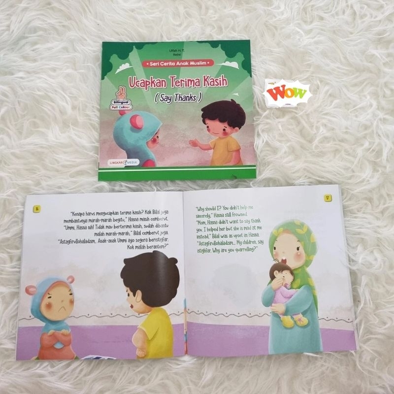 

Cerita Anak Bergambar Ucapkan Terimakasih