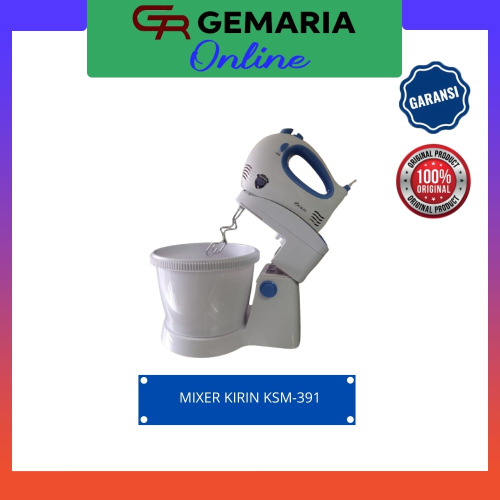 Standing Hand Mixer kue dan roti / Mixer adonan kue / Mixer kirin com  KSM-391