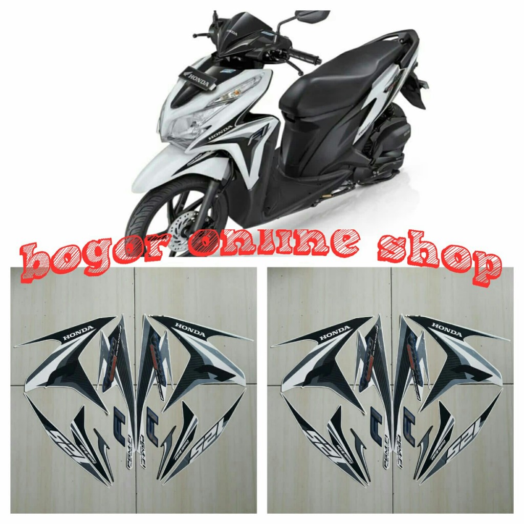 sticker striping body motor vario techno 125 iss 2014 abu