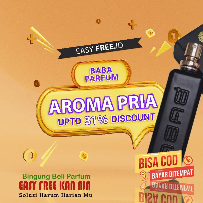 Baba Parfum Pria Original Tahan Lama Premium Eau de Parfume Aroma Mewah By Baba Parfum