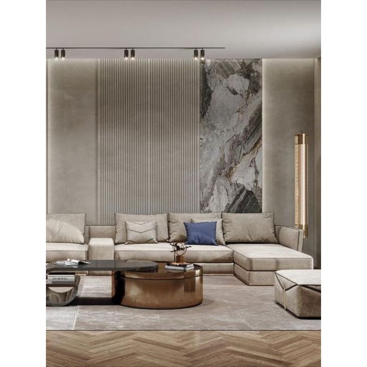 WALLPANEL WPC WALL PANEL PLASWOOD SETENGAH LINGKARAN SERIES WGW MURAH READY STOK WALLPANEL DINDING E