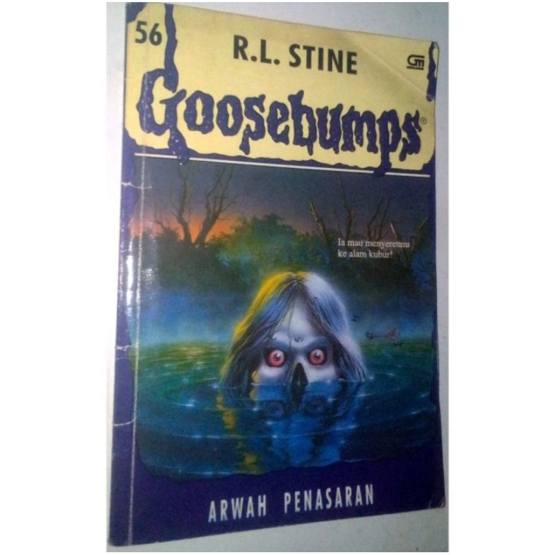 novel Goosebumps vol 56 arwah penasaran - R.L. Stine