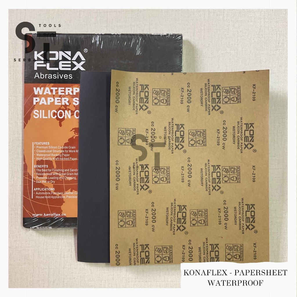 Konaflex Kertas Amplas Waterproof Grit P.150-P.2000