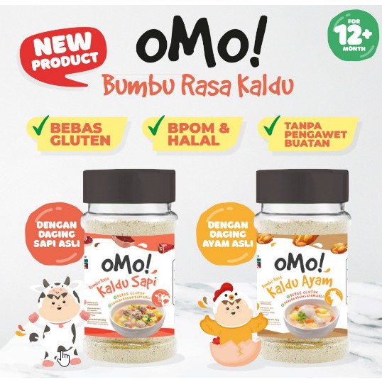 

OMO Kaldu Ayam Kampung OMO kaldu Jamur kaldu sapi Non Msg KALDU mpasi