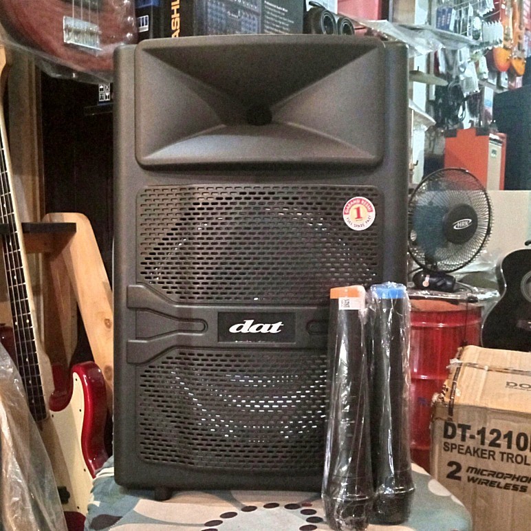 Speaker Aktif 12 Inch Portable DAT DT 1210 FT 12 Inch