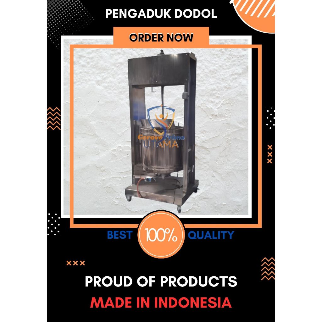 Mesin Memasak Dodol - Mesin Pengaduk Dodol