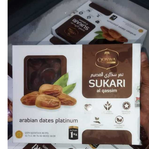 

Kurma Sukari Qoswa 1 Kg dan 500 Gram