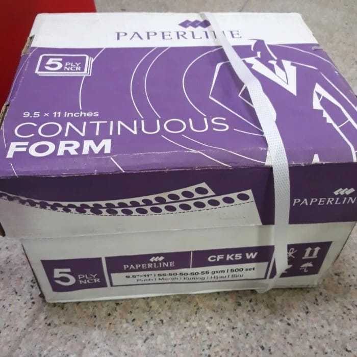 

Continuous Form 9,5 x 11 5 ply W Paperline