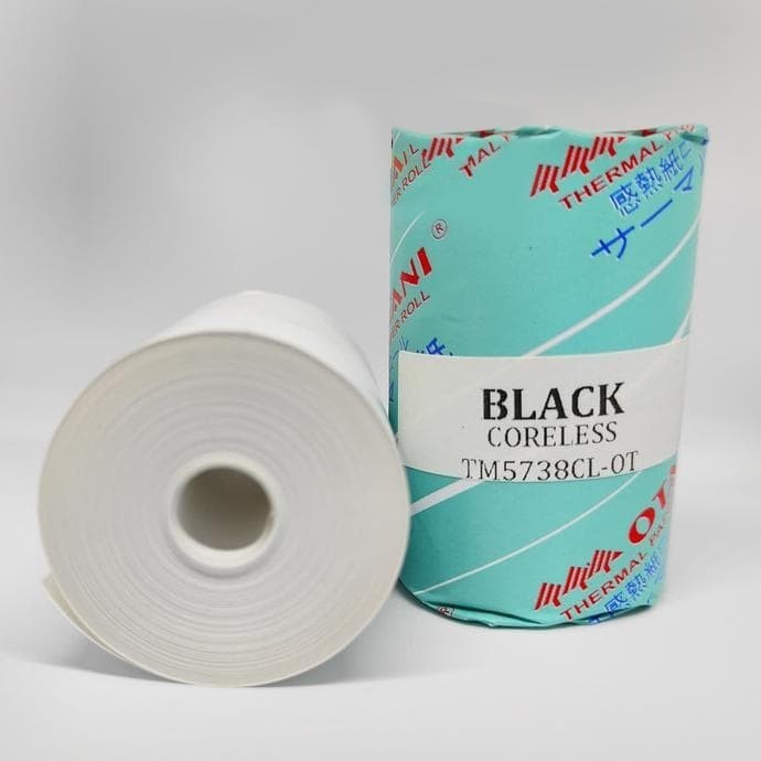 

KERTAS THERMAL OTANI 57X40 58x40 58x38 57x38 STRUK KASIR 58MM CORELESS PRINTER THERMAL BLUETOOTH