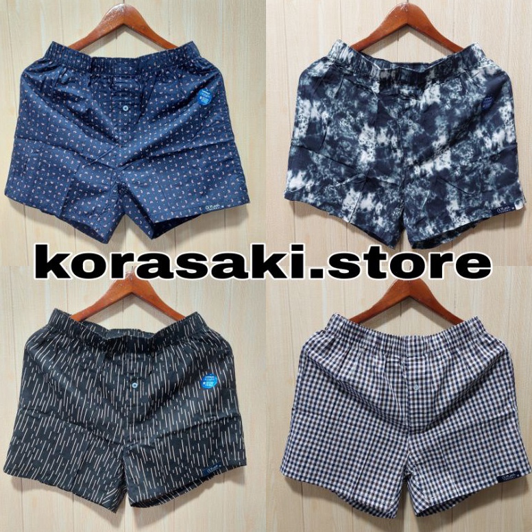 Restok Gnath Celana Boxer Pria Wanita Dewasa Bahan Katun Premium Motif Printing Ayo Beli Sekarang
