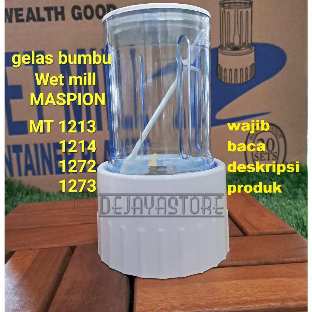 Wetmill Chopper ( gelas bumbu basah) untuk blender merk Maspion