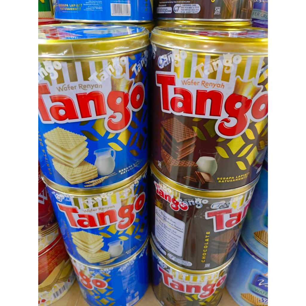 

Tango Wafer Kaleng 290gr Vanilla & Chocolate