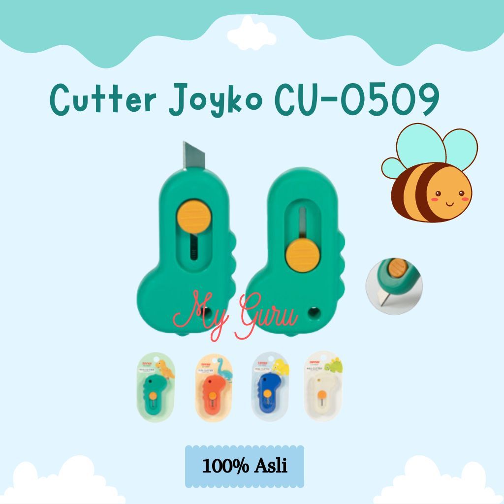 

[PCS] MINI CUTTER PISAU KECIL PEMOTONG JOYKO CU-0509 / PEMOTONG KERTAS / SILET