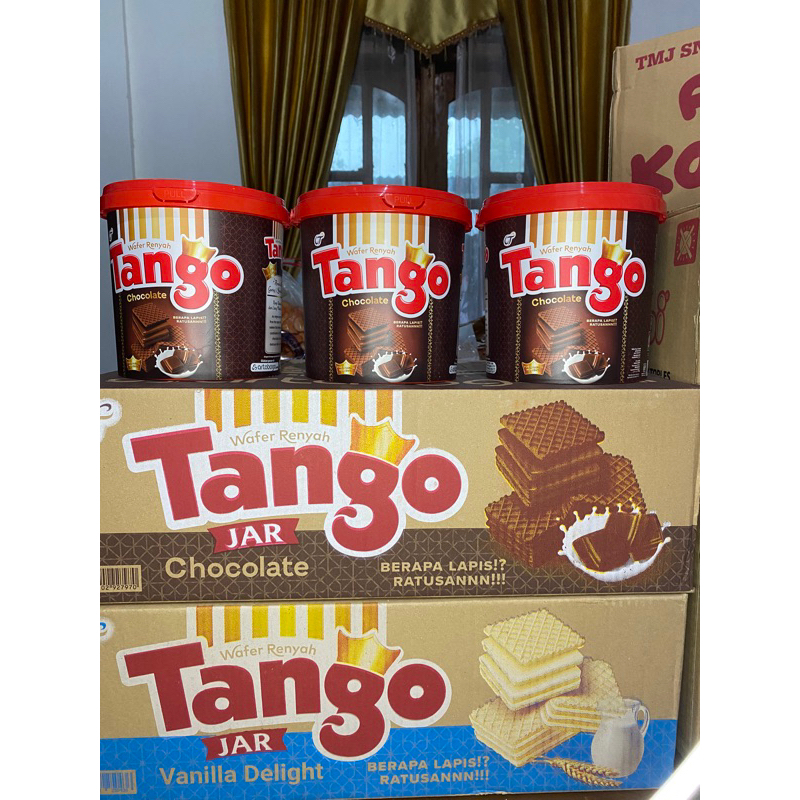 

Tango wafer in jar coklat vanilla